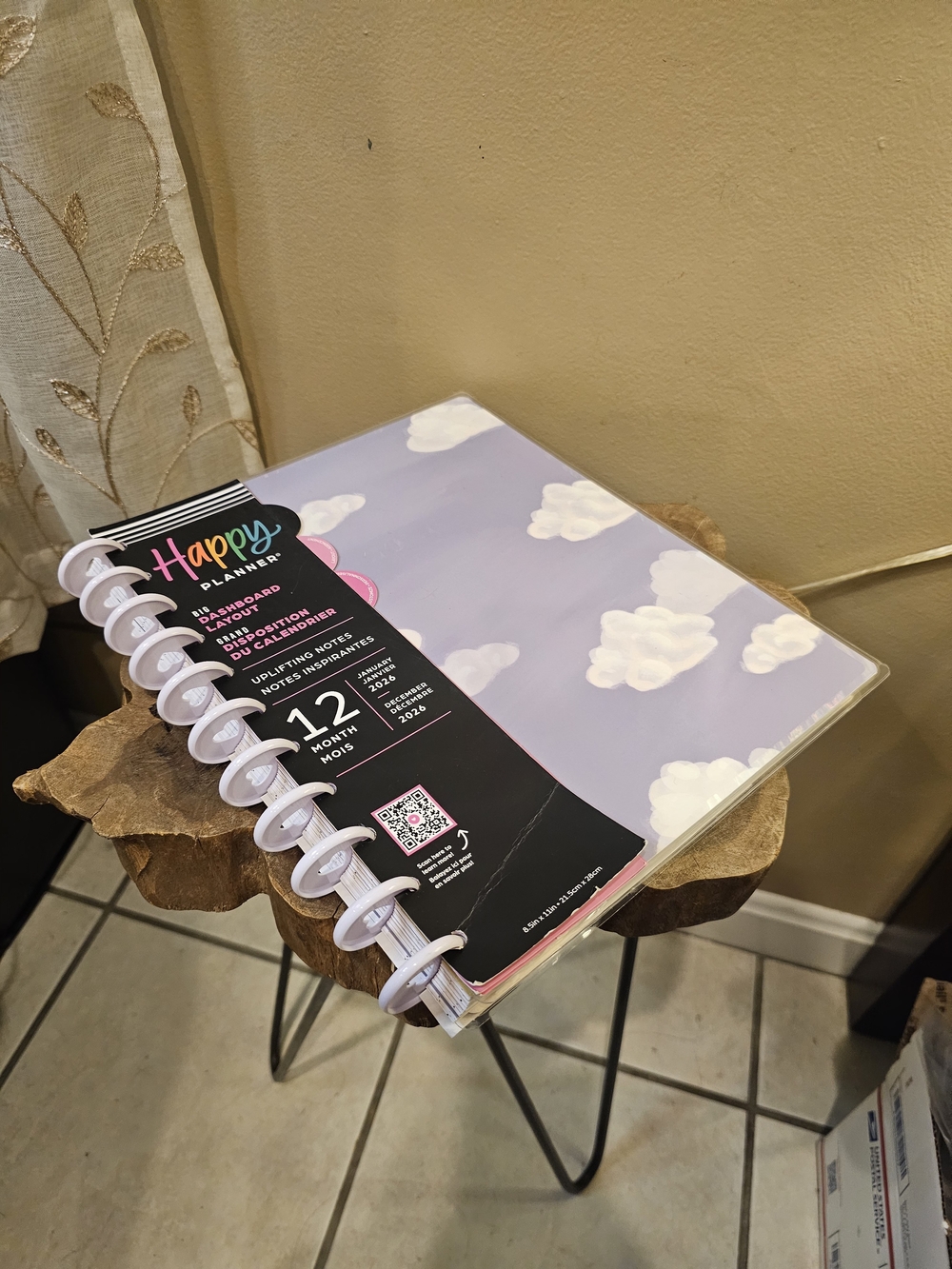 The Big Happy Planner Lavender Cloud 12-Month Planner